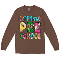 Chestnut team preschool Long Sleeve Tee - JahusDesignShop