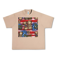 Burro proud veteran seamless pattern Urban Heavy Tee - HRA Design Shop