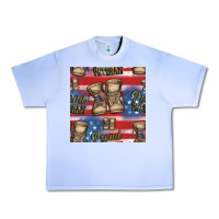 Grape Ice proud veteran seamless pattern Urban Heavy Tee - HRA Design Shop