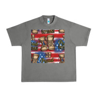 Tornado proud veteran seamless pattern Urban Heavy Tee - HRA Design Shop