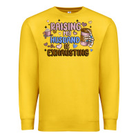 Lemon raising my husband is exhausting Premium Sweatshirt - MaliasSmallBusiness