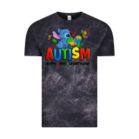 Cloud Black autism stitch accept love understand Vintage Tee - Zillion Design Studio