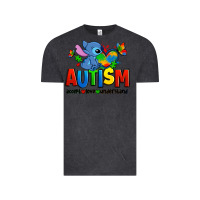 Vintage Black autism stitch accept love understand Vintage Tee - Zillion Design Studio
