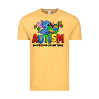 Vintage Mustard autism stitch accept love understand Vintage Tee - Zillion Design Studio