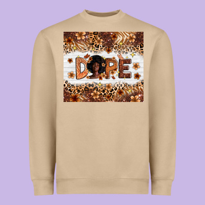 Dope Melanin Heavyweight Sweatshirt Designed By Zillion Design Studio