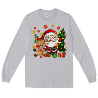 Moon Dust santa and reindeer Long Sleeve Tee - AdoDesignShop