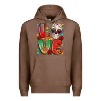 Chestnut cinco de mayo love Premium Hoodie - LillyAllenDesigns