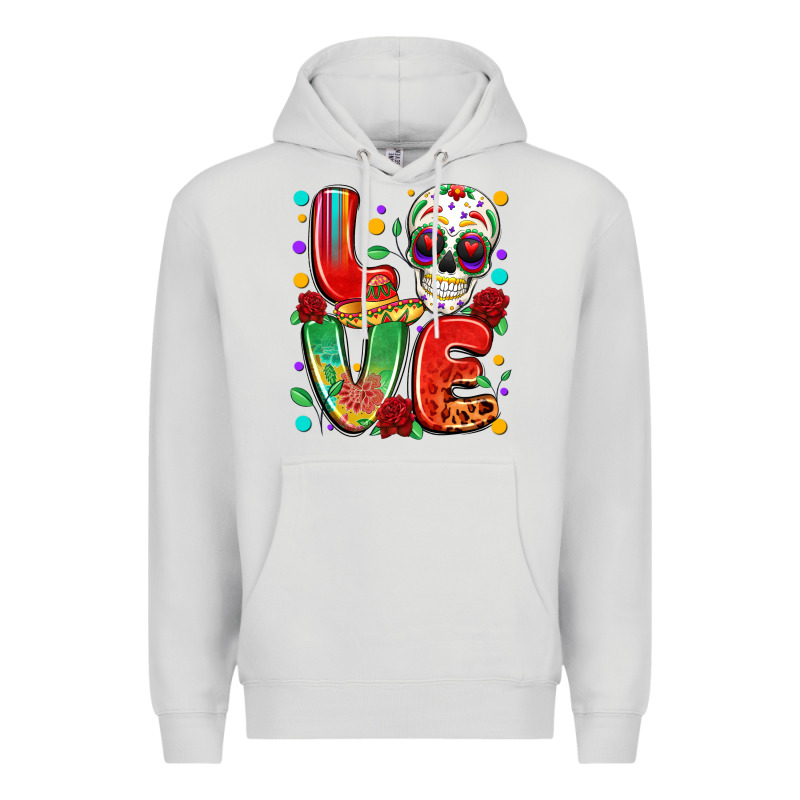 Cinco De Mayo Love Premium Hoodie by LillyAllenDesigns | Teevron