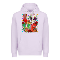 Lilac cinco de mayo love Premium Hoodie - LillyAllenDesigns
