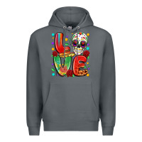 Rock cinco de mayo love Premium Hoodie - LillyAllenDesigns