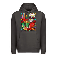 Smoke cinco de mayo love Premium Hoodie - LillyAllenDesigns