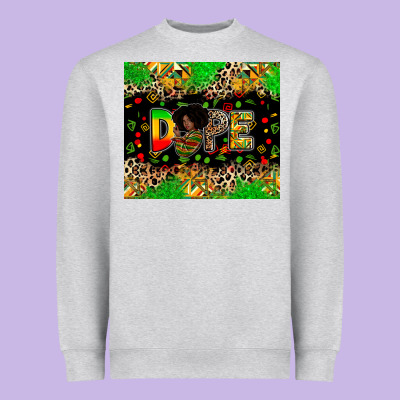 Dope Juneteenth Heavyweight Sweatshirt Designed By Zillion Design Studio