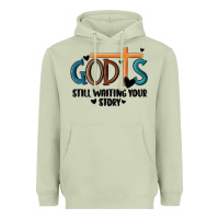 Matcha god is still waiting your story Heavyweight Hoodie - MaliasSmallBusiness