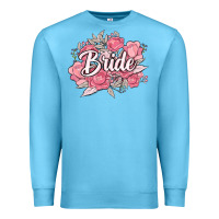 Ocean Blue bride Premium Sweatshirt - MaliasSmallBusiness