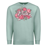Seafoam bride Premium Sweatshirt - MaliasSmallBusiness
