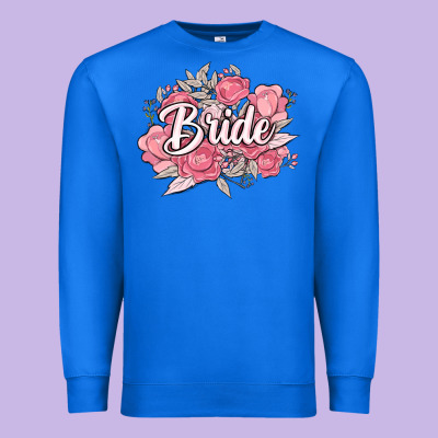 Bride Premium Sweatshirt Designed By Maliassmallbusiness