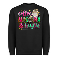 Black coffee mascara and hustle Heavyweight Sweatshirt - Zillion Design Studio