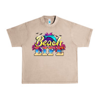 French Oak beach life Urban Heavy Tee - BarkalooDesign