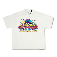 Pistachio beach life Urban Heavy Tee - BarkalooDesign
