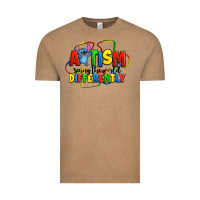 Vintage Coffee autism stitch seeing the world differently Vintage Tee - Zillion Design Studio