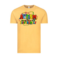 Vintage Mustard autism stitch seeing the world differently Vintage Tee - Zillion Design Studio