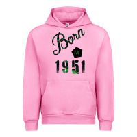 Fuchsia Pink Born In 1951 Urban Hoodie - Bettercallsaul