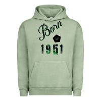 Pigment Oil Green Born In 1951 Urban Hoodie - Bettercallsaul