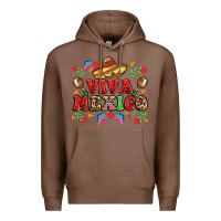 Chestnut viva mexico Premium Hoodie - LillyAllenDesigns
