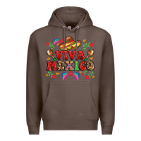 Coffee viva mexico Premium Hoodie - LillyAllenDesigns