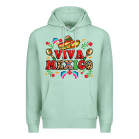 Seafoam viva mexico Premium Hoodie - LillyAllenDesigns