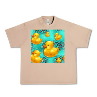 Rubber Duck Seamless Pattern Urban Heavy Tee | Teevron