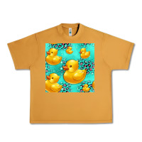 Peanut Butter rubber duck seamless pattern Urban Heavy Tee - HRA Design Shop