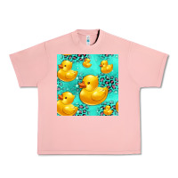 Salmon rubber duck seamless pattern Urban Heavy Tee - HRA Design Shop