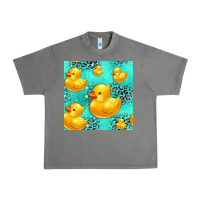 Tornado rubber duck seamless pattern Urban Heavy Tee - HRA Design Shop