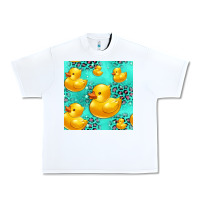 White rubber duck seamless pattern Urban Heavy Tee - HRA Design Shop