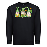 Black st. patrick's day gnomes Premium Sweatshirt - MaliasSmallBusiness