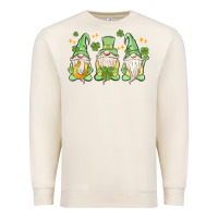 Sandshell st. patrick's day gnomes Premium Sweatshirt - MaliasSmallBusiness