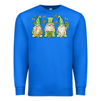 True Royal st. patrick's day gnomes Premium Sweatshirt - MaliasSmallBusiness