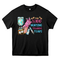 Black nursing student tears Heavy Core Tee - RacoonDesign