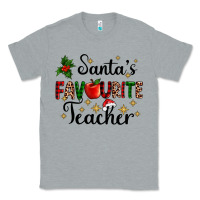 Heather Grey santas favourite teacher Classic Tee - AdoDesignShop