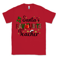 Red santas favourite teacher Classic Tee - AdoDesignShop