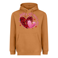 Meerkat happy valentine's day hearts Heavyweight Hoodie - MaliasSmallBusiness