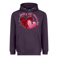 Happy Valentine's Day Hearts Heavyweight Hoodie | Teevron