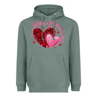 Sage happy valentine's day hearts Heavyweight Hoodie - MaliasSmallBusiness