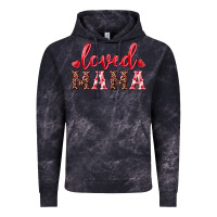 Cloud Black loved mama Vintage Hoodie - RanaPortraitStore