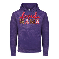 Cloud Purple loved mama Vintage Hoodie - RanaPortraitStore