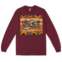 Burgundy nurse Long Sleeve Tee - JahusDesignShop