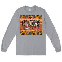 Heather Grey nurse Long Sleeve Tee - JahusDesignShop