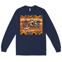 Navy nurse Long Sleeve Tee - JahusDesignShop