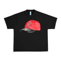 Black red softball cap fa element Urban Heavy Tee - FaDigitalArtStudio